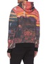 Back View - Click To Enlarge - BALMAIN - Graphic print hoodie