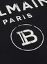  - BALMAIN - Half tie-dye logo print T-shirt