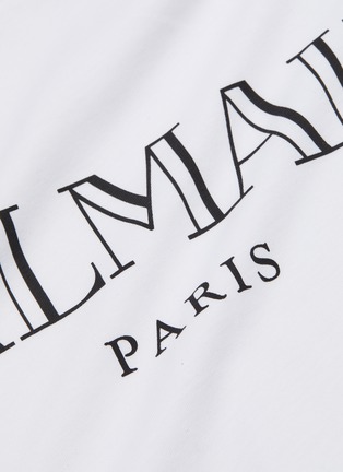  - BALMAIN - Logo print T-shirt