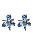 Main View - Click To Enlarge - LELE SADOUGHI - 'Crystal Lily' marble-effect earrings