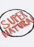  - NEIL BARRETT - 'Super Natural' slogan print T-shirt