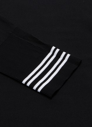  - NEIL BARRETT - Contrast stripe crewneck sweatshirt