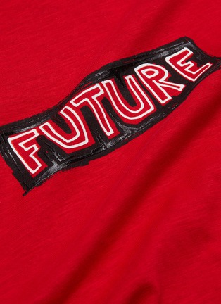  - NEIL BARRETT - 'Future Legend' slogan print T-shirt