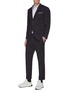 Figure View - Click To Enlarge - NEIL BARRETT - Pinstripe suit