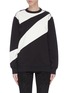 Main View - Click To Enlarge - RAG & BONE - Abstract zebra stripe logo print sweatshirt