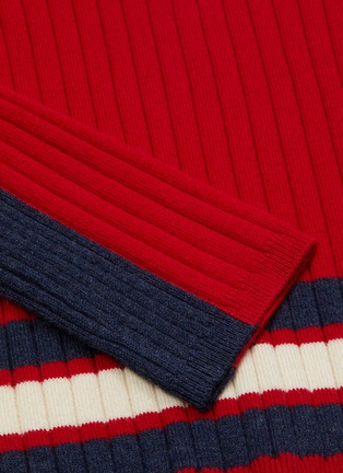  - RAG & BONE - 'Julee' colourblock fitted knit top