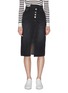 Main View - Click To Enlarge - CURRENT/ELLIOTT - 'The Cecilia' Denim Midi Skirt