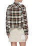 Back View - Click To Enlarge - CURRENT/ELLIOTT - 'The Mets' check crop shirt