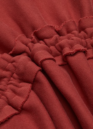  - CURRENT/ELLIOTT - 'Bloom' drawstring detail raglan sweatshirt