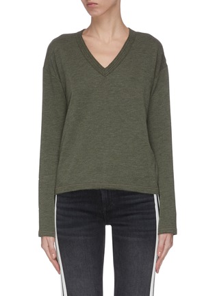 Main View - Click To Enlarge - RAG & BONE - 'Surplus' V-neck pullover