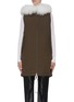 Main View - Click To Enlarge - GEMMI - Reversible fur vest with hood