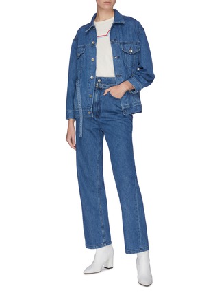 Figure View - Click To Enlarge - RAG & BONE - Paper bag waist jeans