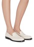 Figure View - Click To Enlarge - ALUMNAE - Leather loafers