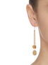 Figure View - Click To Enlarge - KENNETH JAY LANE - Coin chain drop earrings