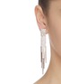 Figure View - Click To Enlarge - KENNETH JAY LANE - Glass crystal 6-strand waterfall drop earrings