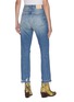 Back View - Click To Enlarge - TRAVE - 'Constance' distressed heavy wash jeans