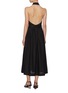 Back View - Click To Enlarge - ZIMMERMANN - 'Bonita' halterneck long dress