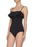 Figure View - Click To Enlarge - ZIMMERMANN - 'Edie' frill bandeau swimsuit