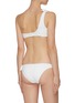 Back View - Click To Enlarge - ZIMMERMANN - 'Peggy' one shoulder bow bikini