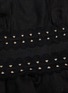  - ZIMMERMANN - 'Kirra' tie shoulder ruffle lace crop top