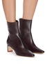 Figure View - Click To Enlarge - AEYDE - 'Ivy' thin block heel calfskin leather ankle boots