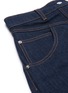 Detail View - Click To Enlarge - ELLERY - 'Traffic' contrast stitch denim midi skirt