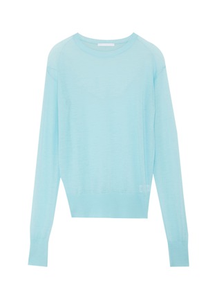 Main View - Click To Enlarge - HELMUT LANG - Sheer cashmere top