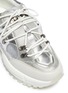 Detail View - Click To Enlarge - PEDDER RED - 'Mia' panelled chunky sneakers