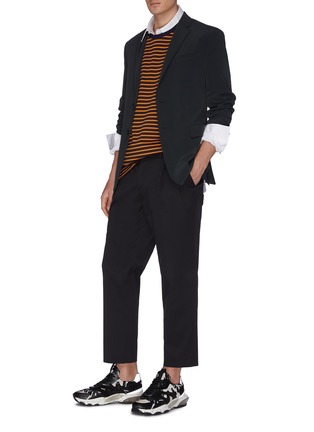 Figure View - Click To Enlarge - WOOYOUNGMI - Pleated circle pocket pants