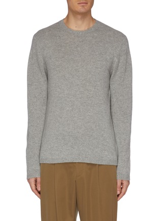 Main View - Click To Enlarge - VINCE - Rib knit crew neck top