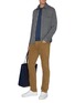 Figure View - Click To Enlarge - VINCE - Buttoned knit shirt
