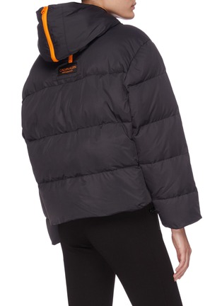 Back View - Click To Enlarge - CALVIN KLEIN PERFORMANCE - 'Space gear' contrast panel padded jacket
