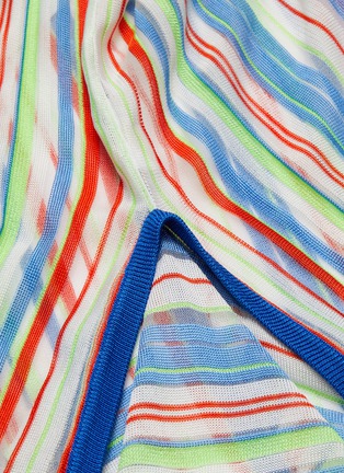 Detail View - Click To Enlarge - ZI II CI IEN - Asymmetric Stripe Skirt