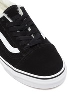 vans old skool all white leather