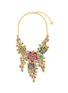 Main View - Click To Enlarge - BUTLER & WILSON - Trailing flowers motif necklace