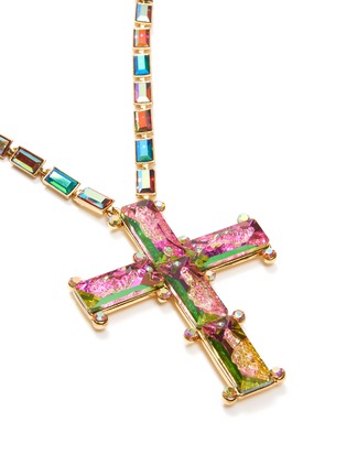 Detail View - Click To Enlarge - BUTLER & WILSON - Cross necklace