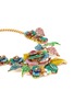 Detail View - Click To Enlarge - BUTLER & WILSON - Roses and leaves motif embellished necklace