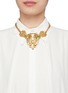 Figure View - Click To Enlarge - BUTLER & WILSON - 'Art Deco' embellished pendant necklace