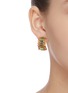 Figure View - Click To Enlarge - BUTLER & WILSON - 'Baguette' s embellished curl earrings