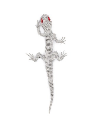 Main View - Click To Enlarge - BUTLER & WILSON - 'Lizard' embellished brooch – Large