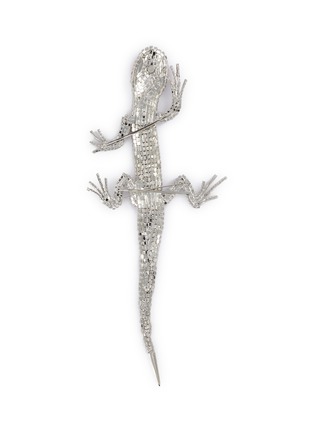 Figure View - Click To Enlarge - BUTLER & WILSON - 'Lizard' embellished brooch – Large