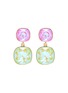 Main View - Click To Enlarge - BUTLER & WILSON - Two-toned embellished drop earrings