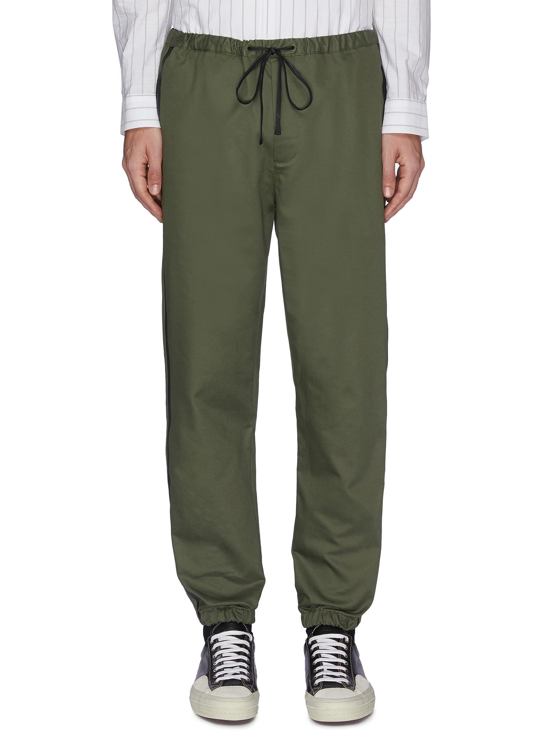 cuff track pants