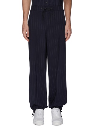 Main View - Click To Enlarge - 3.1 PHILLIP LIM - Cuffed pinstripe cargo pants