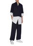 Figure View - Click To Enlarge - 3.1 PHILLIP LIM - Cuffed pinstripe cargo pants