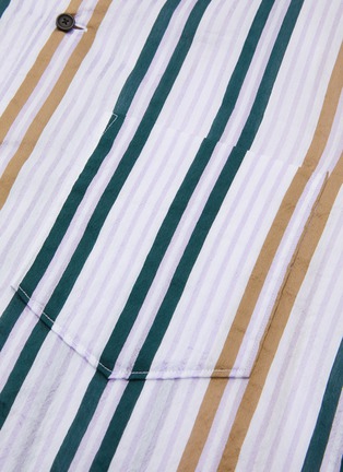  - ACNE STUDIOS - Stripe cotton blend shirt