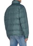 Back View - Click To Enlarge - ACNE STUDIOS - Contrast zip quilted jacket