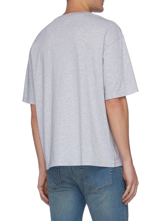 Back View - Click To Enlarge - ACNE STUDIOS - Boxy fit crewneck T-shirt