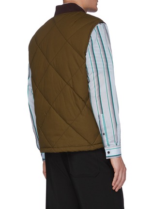 Back View - Click To Enlarge - ACNE STUDIOS - Quilted nylon vest