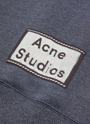  - ACNE STUDIOS - Back patch label sweatshirt